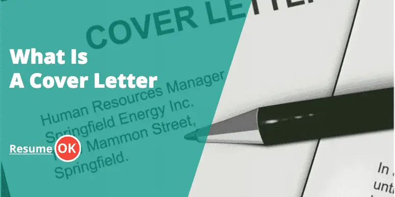 What Is A Cover Letter