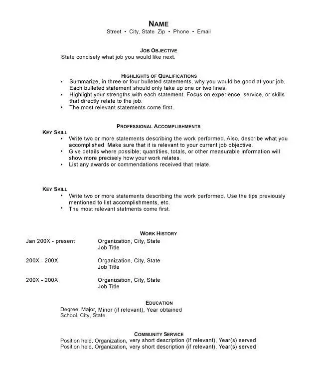 How To Write A Resume