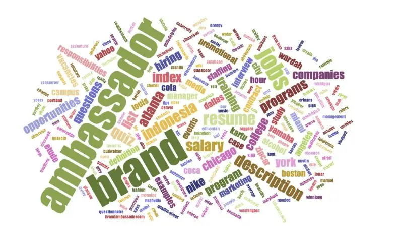 Brand Ambassador Resume Sample Objectives Skills Duties